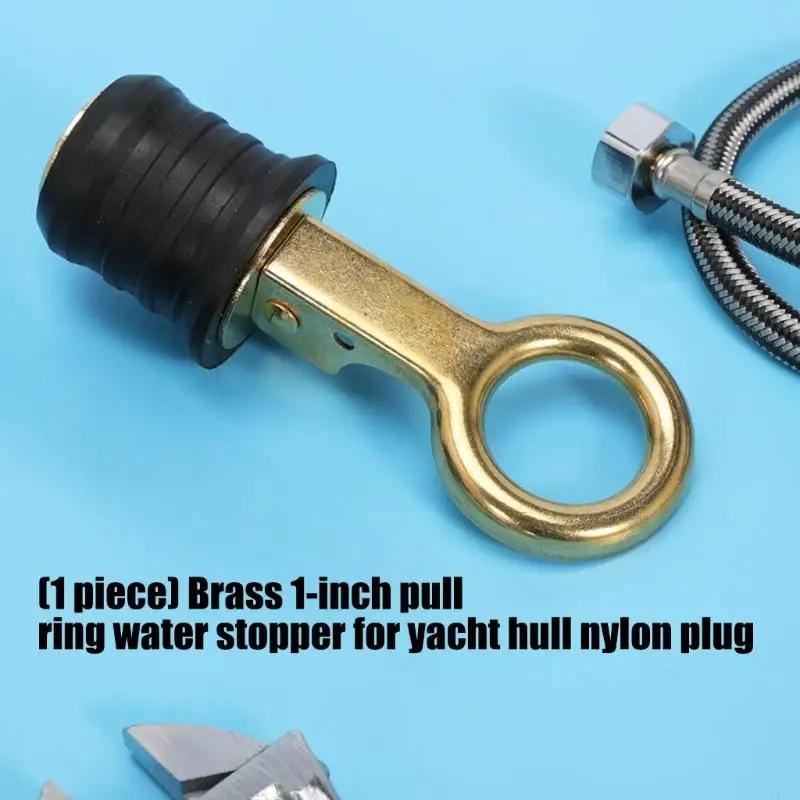 

O Handle Drain Plug for Boat Hulls on Yachts Kayaks and Ferries for Secure Use