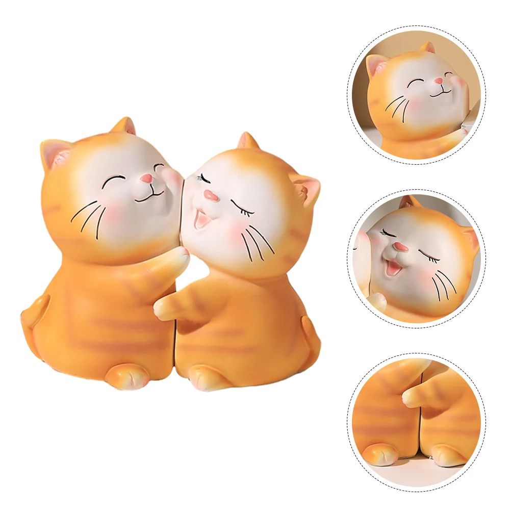 

Cat Bookend Adorable Bookends Desktop Board Office Ornaments Thicken Decorations Supply