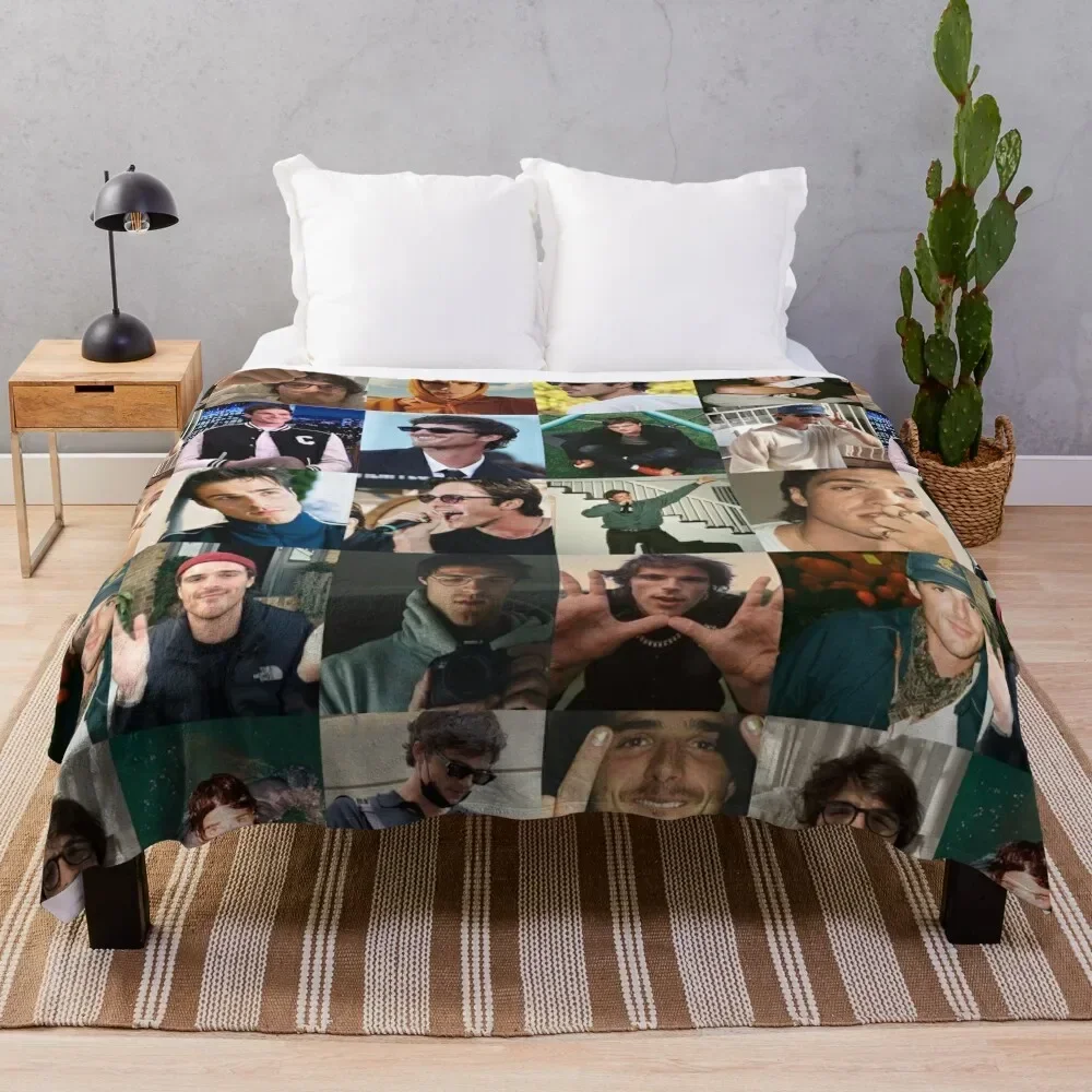 Jacob Elordi Throw Blanket Beach cosplay anime Blankets