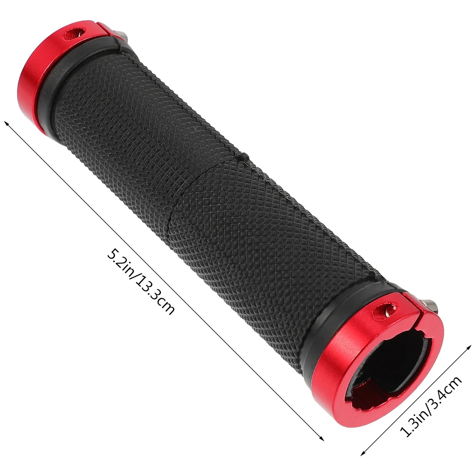 1 Set Bicycle Handlebar Grips Mountain Bike Handle Cover Non-Slip Shockproof Universal Cycling Grip Comfortable Ride Handle