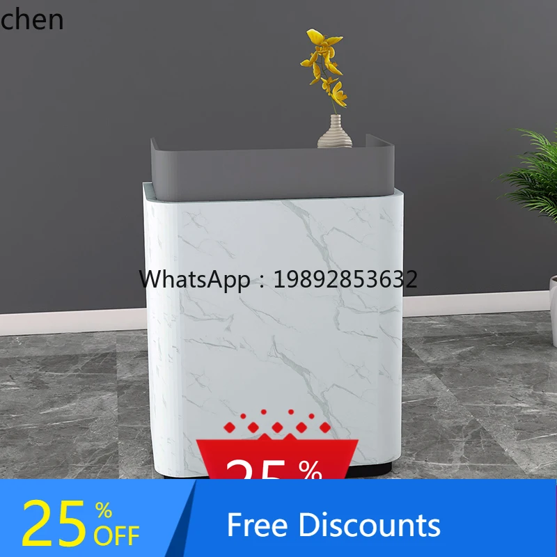 

AA Creative Dining Beauty Salon Bar Counter Clothing Store Cashier Counter Art Dance Studio Reception Desk