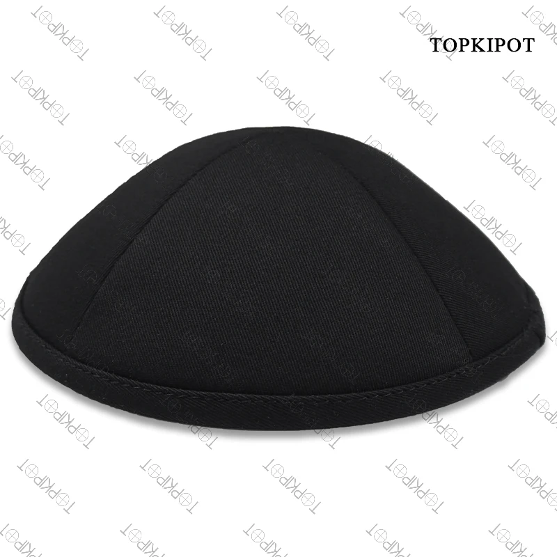 

Pretty black kippa Yarmulkes religuious | personalized kippah | bar mitsvah kippot