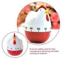 New Plastic Chicken Timer White 60 Minutes Kitchen Timer Cooking Timer Kitchen Tools