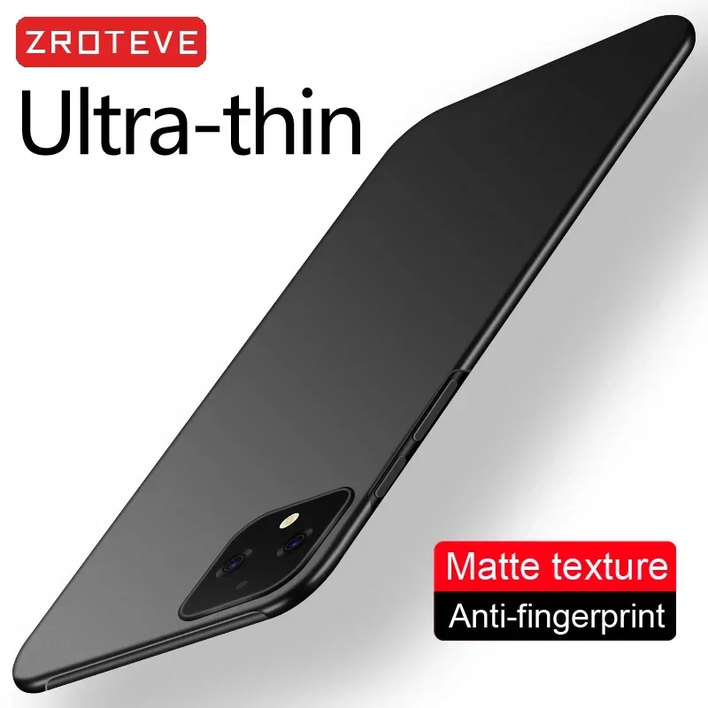 For Pixel4 Case Zroteve Slim Hard PC Matte Cover For Google Pixel 4 XL 5 4A 5G 5A 6A 7A 8A 6 7 8 Pro Pixel5 Pixel8 Pixel7 Cases