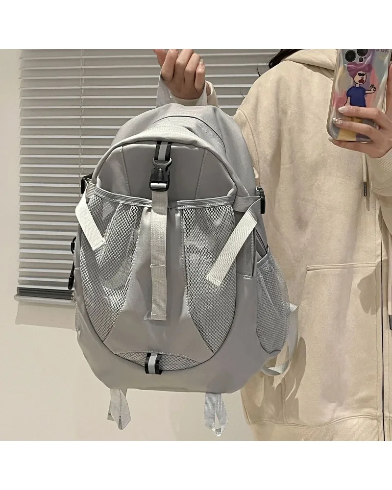 

Outdoor hiking light mountaineering bag female ins style fashion high school student schoolbag college student backpack sports