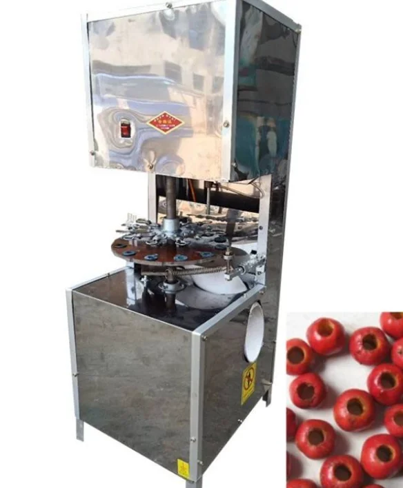 Automatic Olive Pitter Dates Pitting Machine Red Dates Pitter Olive Core Peach Pitting Machine