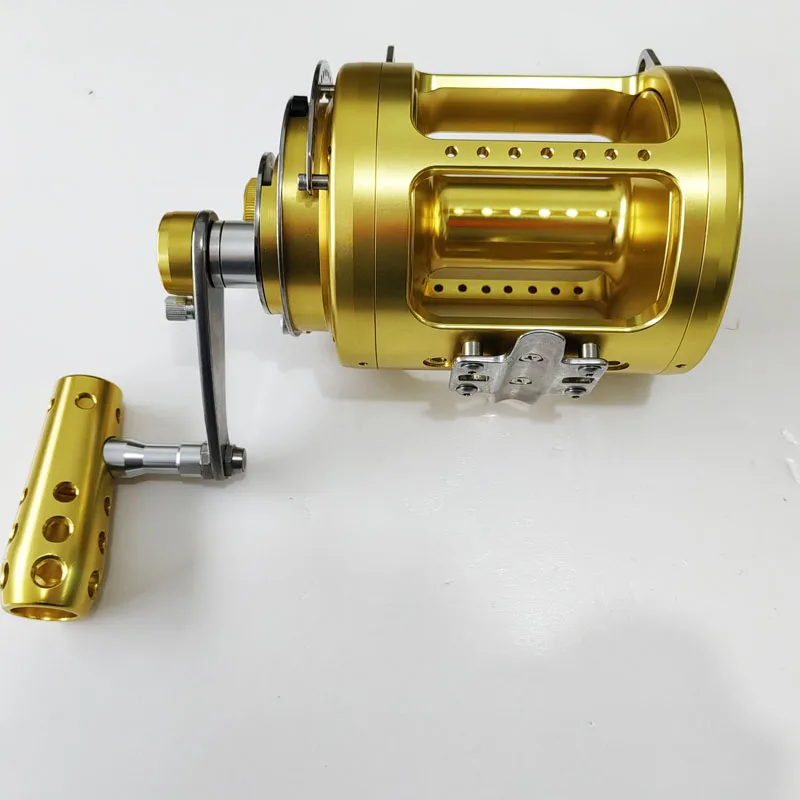 Hot Sale 15w 20w 30W 50w 80w 130w Full Metal Shark Tuna Fishing Reels Deep Sea Ocean Boat Saltwater Big Game Trolling Reel