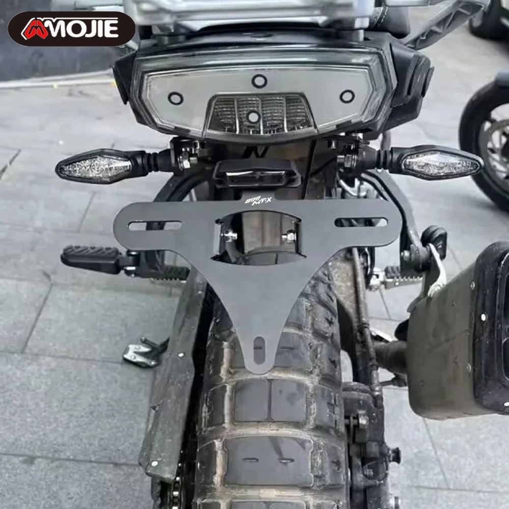 

For CFMOTO CF MOTO 800MT-X 800MTX 800 MT-X MTX 800 Motorcycle License Plate Holder Bracket Rear Tail Tidy Fender Eliminator Kit