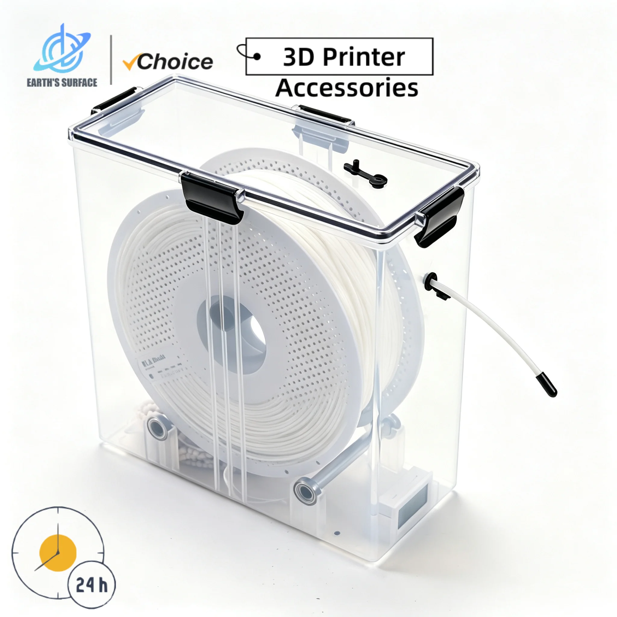3D Printing Heat Resistant Material - Caixa de Armazenamento para Filamento de