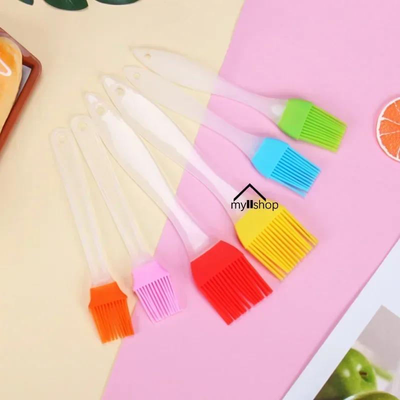 Silicone Barbeque Brushes Cream Cooking Spatula BBQ Heat Resistant Oil Brush Kitchen Bar Cake Baking Tools Utensil Supplies