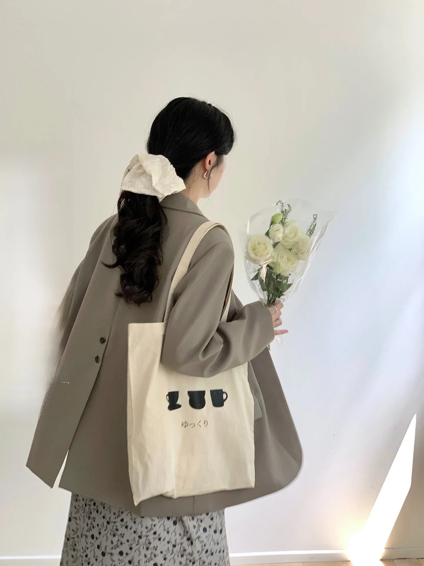 

Rame Korean Sle High nce Sensation Ce Card Ba Split Suit Simple High Quali Commuting Jaet Autumn