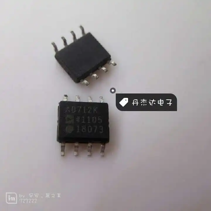 30pcs original new 30pcs original new Chip AD712KR [] dual operational amplifier IC chip tested SOP-8