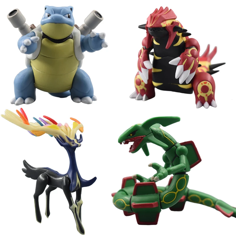 Pokemon Peripherals Charizard Rayquaza Greninja Arceus Blastoise Ho-Oh Groudon Groudon Model Doll Action Figure Birthday Gift