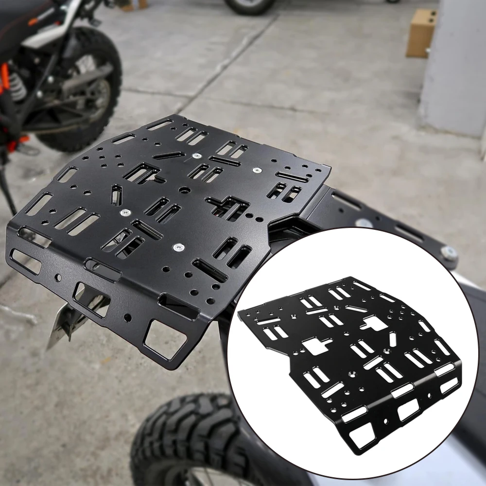 Motorcycle For 690 Enduro R 2019-2021 2022 SMC R Rear Tailstock Expansion Plate Luggage Holder Bracket Luggages Rack Cargo Rack