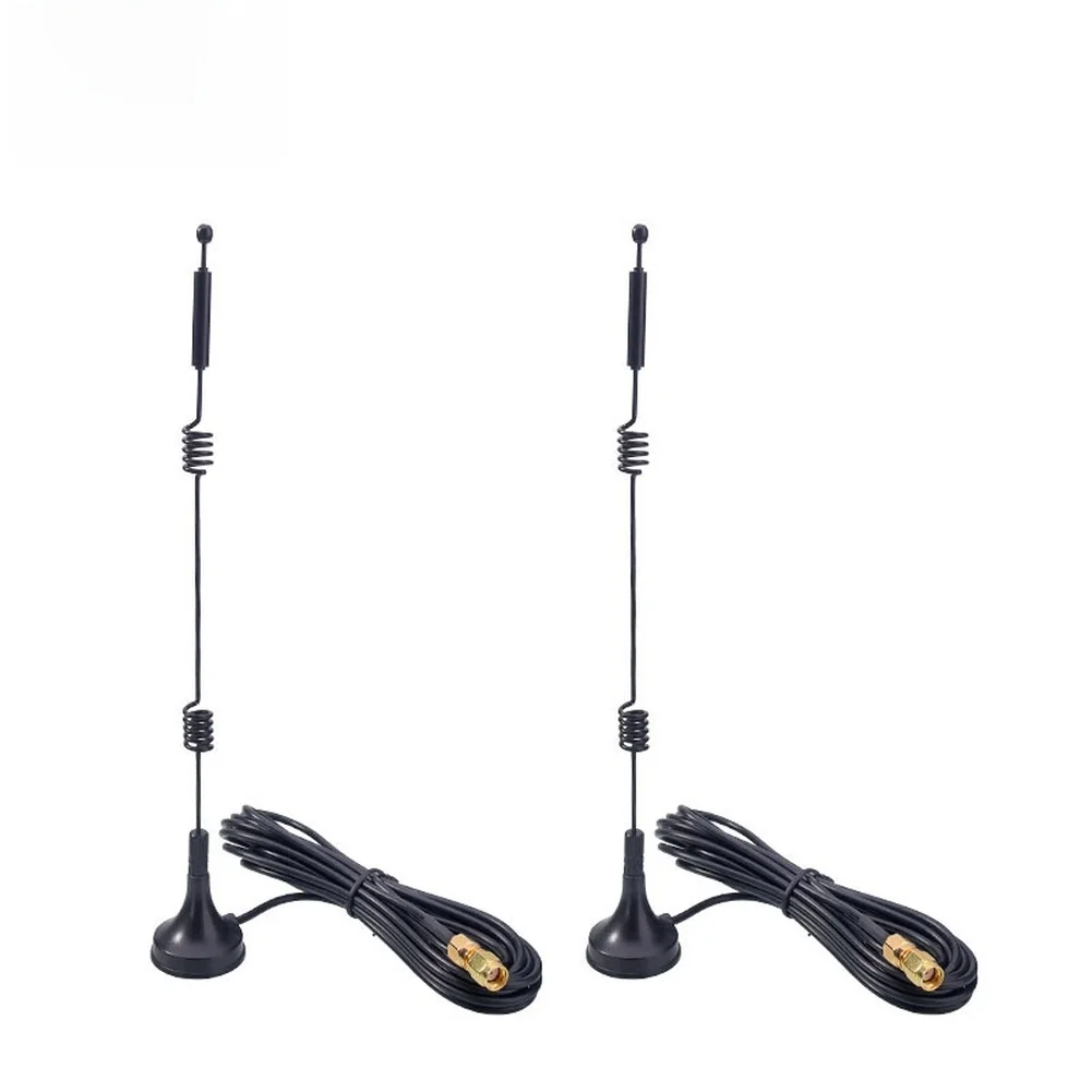 Dual Band 2.4G 5.8G High Gain 7dBi Omnidirectional For Antenna With Suction Cup Base And For SMA Connector For WiFi Router Wirel