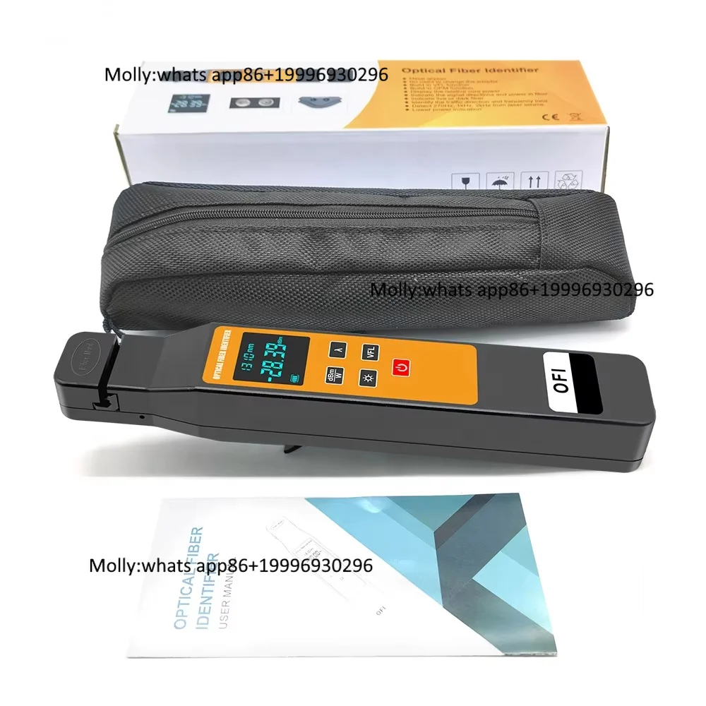 Factory direct JW3306F Cable Testing Equipment Fiber Optic Identifier 800-1700nm Live Fiber Detector Identifier