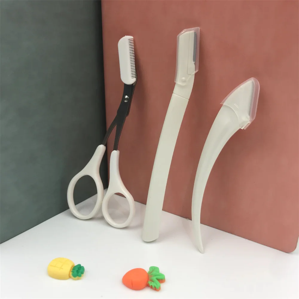 Eyebrow Comb 5 Colors Precise Trimming Shaping Perfect Eyebrows Widely Used Convenient Design Eyebrow Shaping Tool Set