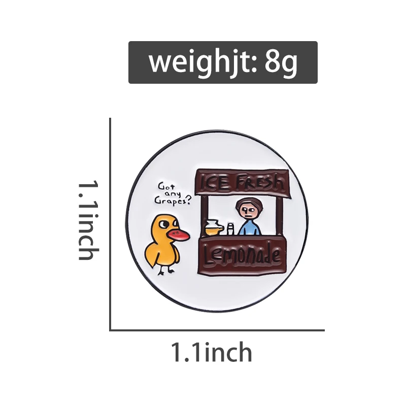 Cartoon TV Serie Emaille Pins Esoterische Magische Kugel Abzeichen Revers Broschen Erdferkel Animierte Film Filme Schmuck Für Freunde – Detail 1