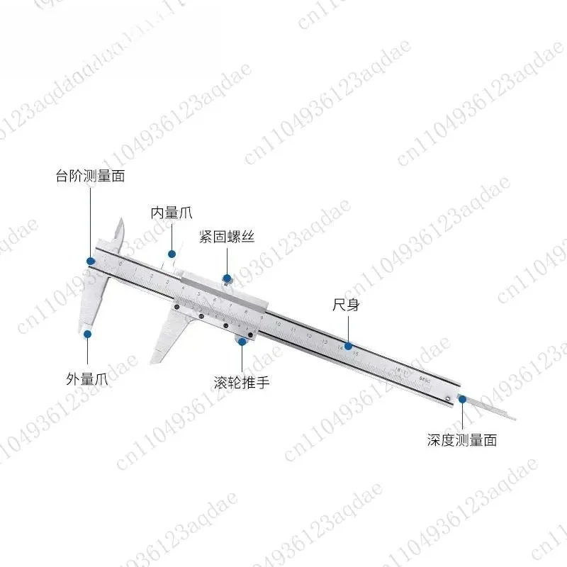 Vernier Caliper Industrial Grade Digital Stainless Steel Caliper High Precision Measuring Tool Accessories