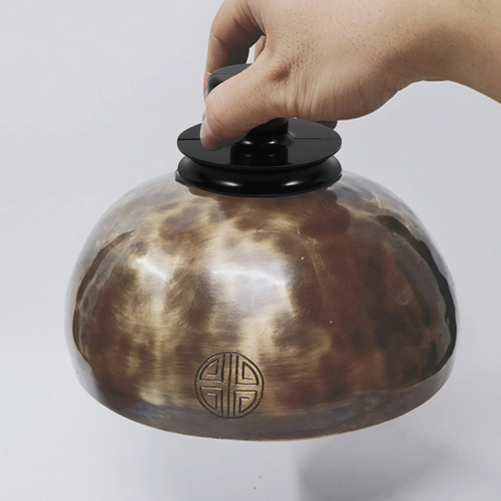 

1Pcs Sound Bowl Suction Strong Load Lifting Handle Portable Rubber Suction Tool for Singing Bowl Protection Scratch Resistant