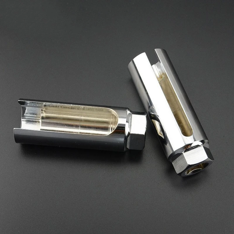 22mm 1/2'' Universal Oxygen Sensor Sleeve Oxygen Sensor Removal Tools Oxygen Sensor Socket with Side Wire Cutout Automotive Part