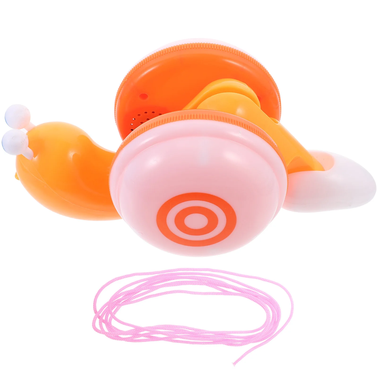 Corde de Traction d'escargot, dessin animé, marcheur pour bébé, apprentissage précoce, déxtérité, Coordination œil-main, jouet de traction d'escargot