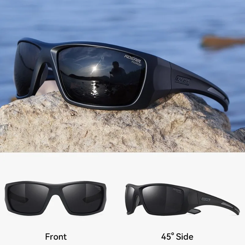 

Новые поляризационные солнцезащитные очки для рыбалки TR90, удобная противоскользящая конструкция, модные спортивные очки для улицы, мужские и женские очки 선글라스