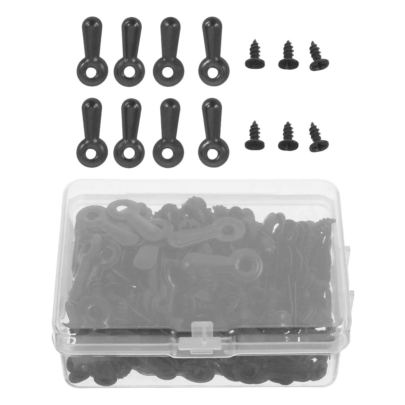 160Pcs Picture Frame Backing Clips Arched Turn Button Fasteners Quick Release Photo Frame Hardware for Wall Hanging Repair