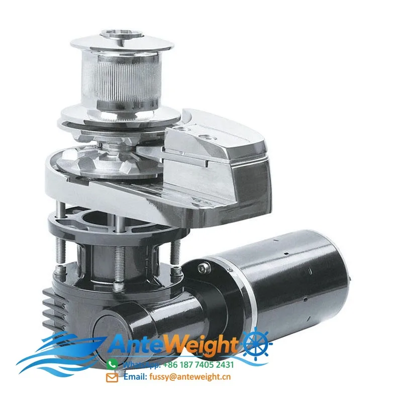 12V 50A Portable Construction Wire Rope Electric Anchor Boat Anchor Winch