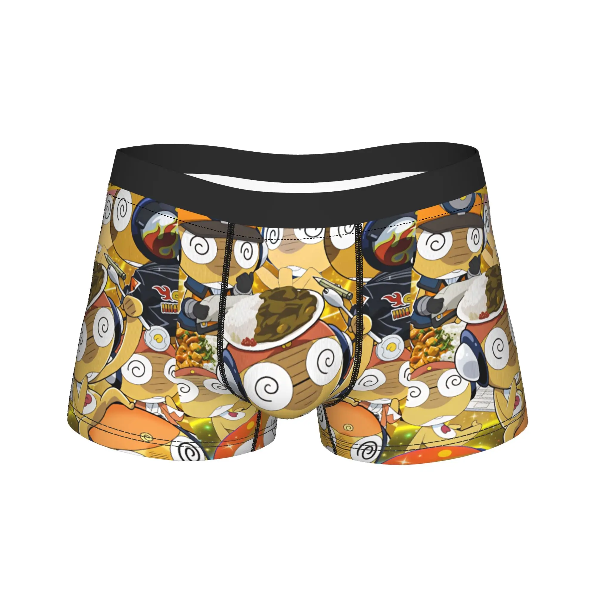 Keroros Giroro Boxer Shorts  Pouch Underwear Hot Sale Pattern Shorts Briefs Comfortable Man Panties Plus Size