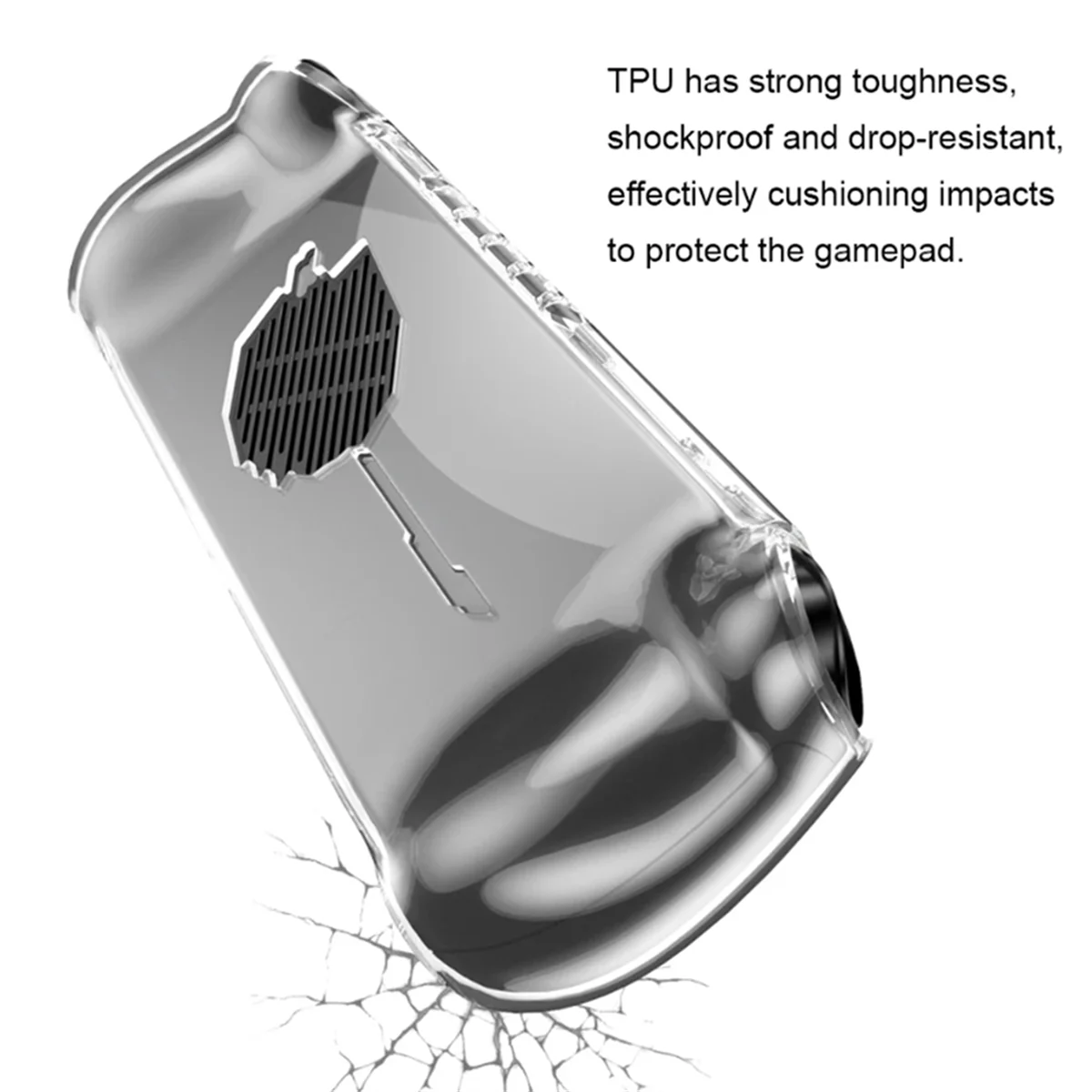 Practical Transparent TPU Soft Protective Control Case for OneXPlayer F1 Console Cases Gamepad Joystick Cover Accessories