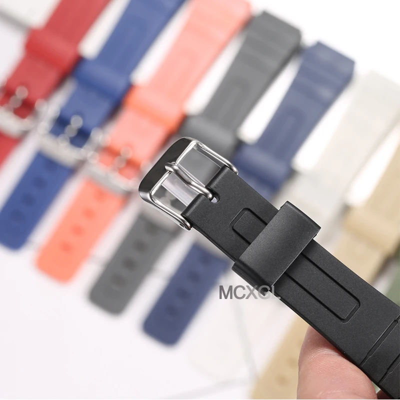 اكسسوارات ساعة الراتنج مناسبة ل كاسيو F-91W F-84 F-94 F-105 الرجال استبدال الفرقة مقاوم للماء حزام (استيك) ساعة حزام مطاطي #3