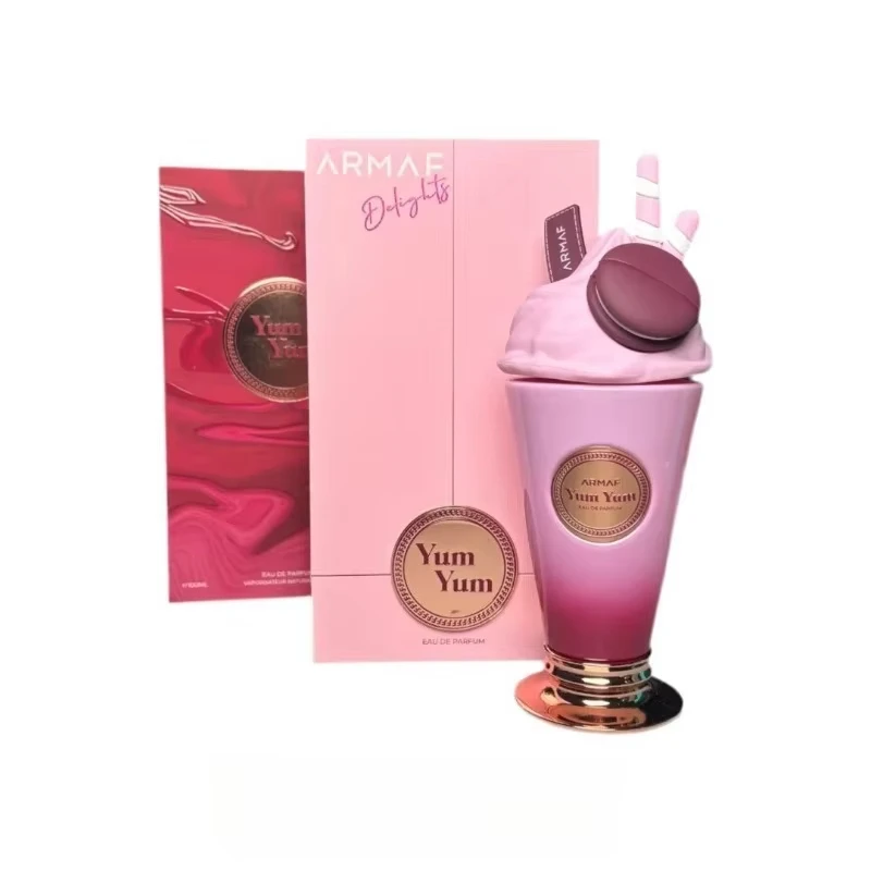 عطر عطر للجنسين 100 مل - عطر شرقي عالي الجودة يدوم طويلاً، آيس كريم ورائحة قوس قزح للرجال والنساء