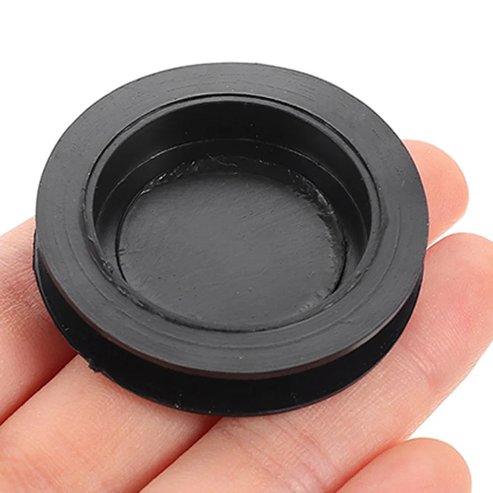 

30pcs Round Rubber Stopper Piggy Bank Plugs Black 26mm 25mm 30mm 32mm 38mm Assorted Sizes Replacement Bottom Cover Storage