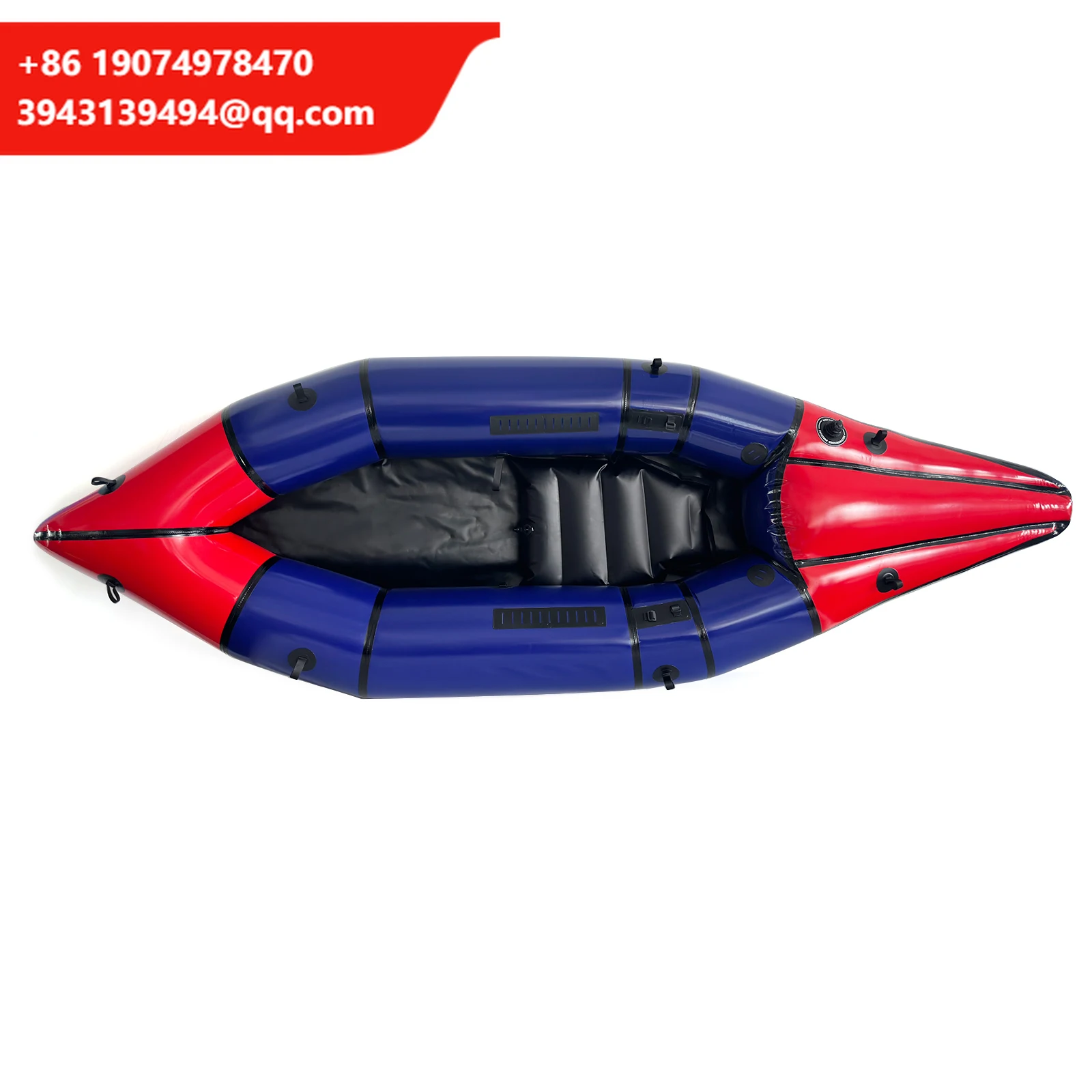 

Salable White Water Inflatable Packraft Fun Boat Pack Raft Tpu Kayaking Self Bailing Packraft Inflatable Rafting Boat