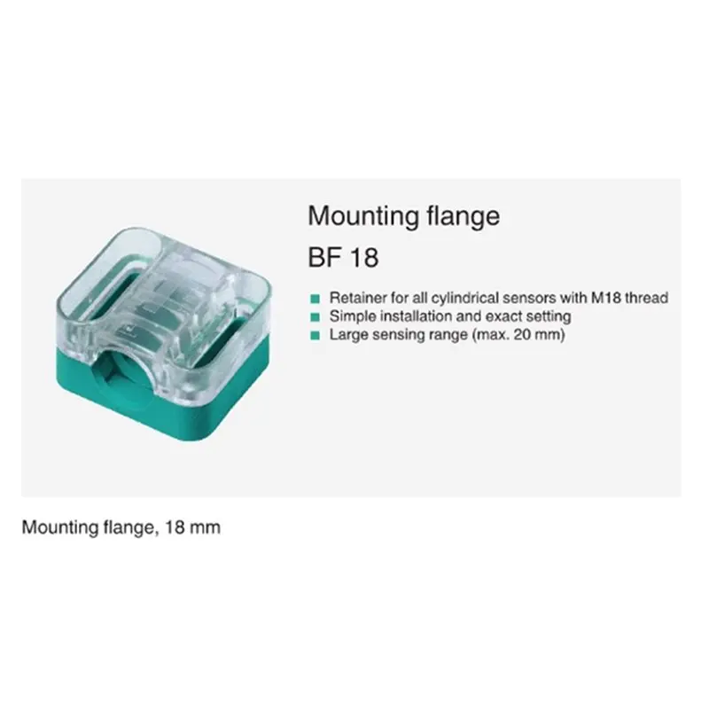 SYW-Installing Flanges Retainers BF 18 (PEPPERL+FUCHS) Mounting Flange/Bracket