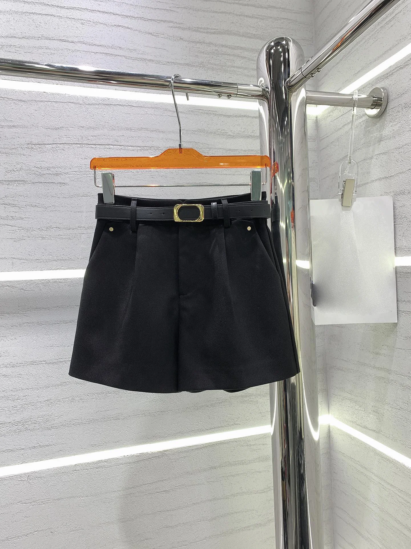 

Short Belt design High quality Fashion temperament Slim thin Leisure versatile 2023 autumn women's new hot