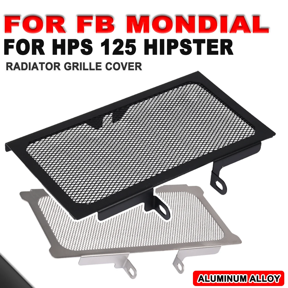 For FB Mondial Hipster HPS 125 HPS125 2020 -2023 Motorcycle Accessories Radiator Guard Grille Protection Grill Cover Protector