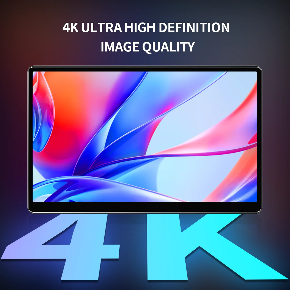 Imagem -02 - Polegada 4k Monitor Portátil Ips 3840x2160 Uhd Tela Externa Display Lcd Móvel Usb-c Hdmi Telefone Laptop pc Xbox Ps4 Unew15.6