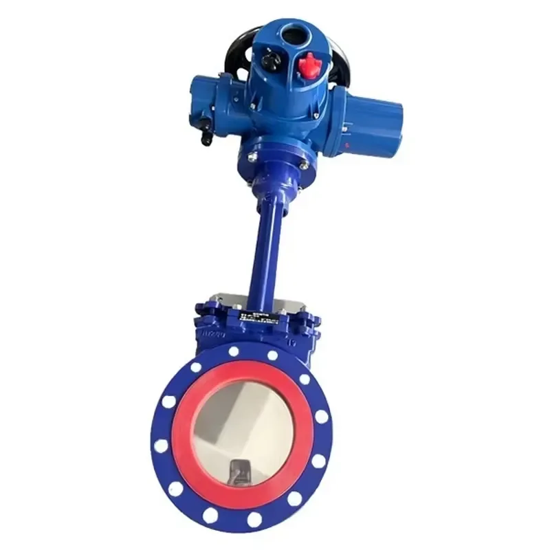 Manual/Electric/Pneumatic Actuated Metal Seat Diaphragm Structure Stainless Steel Knife Gate Valve Gaotong PZ673X-16P