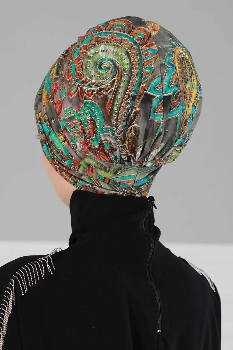 Pleated combed patterned Bone carnival pattern