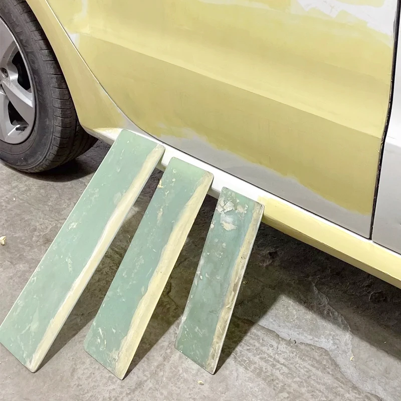 Esparcidores de masilla de plástico para coche, raspador de carrocería automático, aplicador de relleno, Reparación de Pintura, palo de masilla,