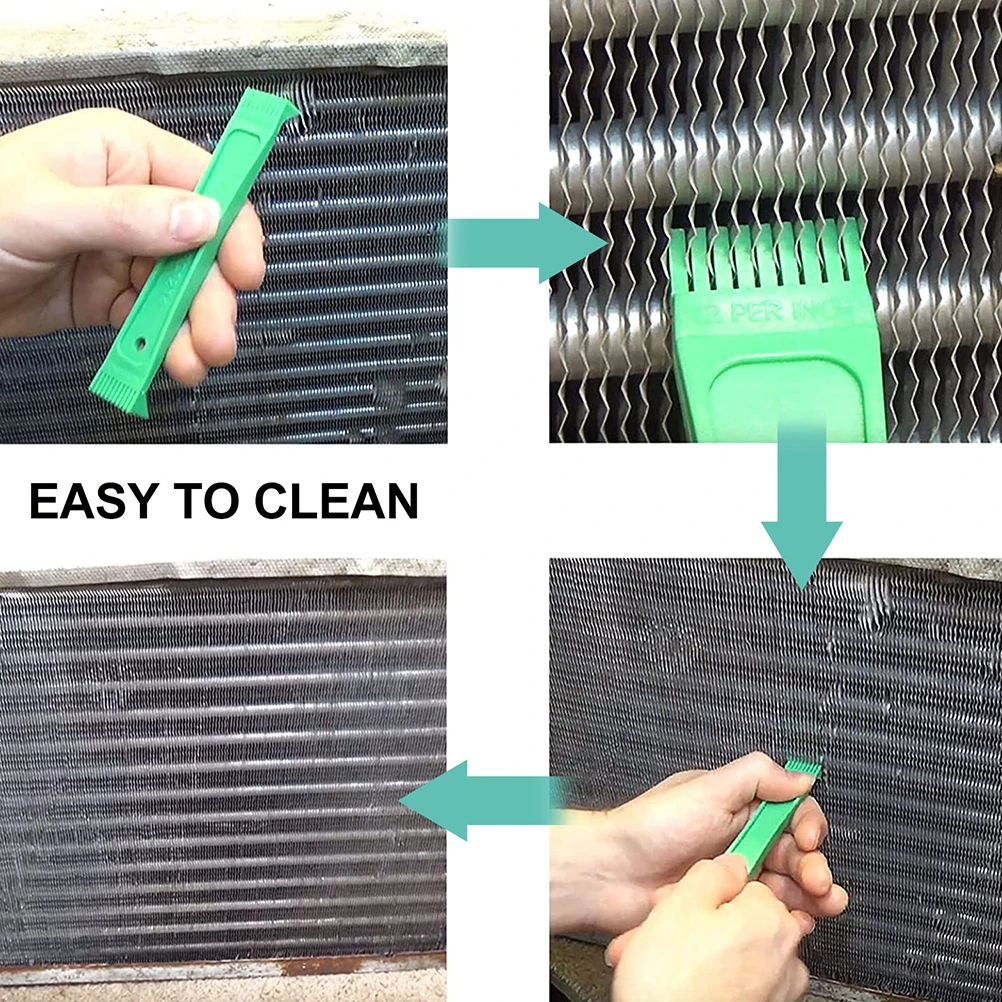 

Air Conditioning Coil Comb Fin Brush Cleaning Tool for Evaporator Condenser Appliance Parts Fin Cleaner System