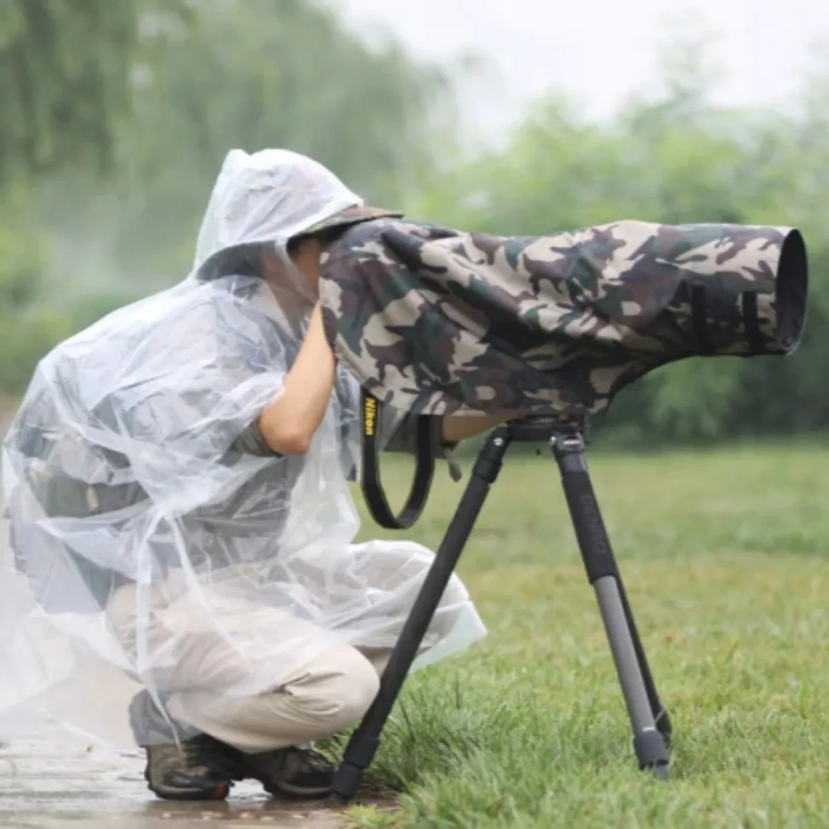 Waterproof Camera Photography lens Rain Cover Coat Raincover For Canon Nikon Sony Sigma Tamron Telephoto Lens 400/600/800