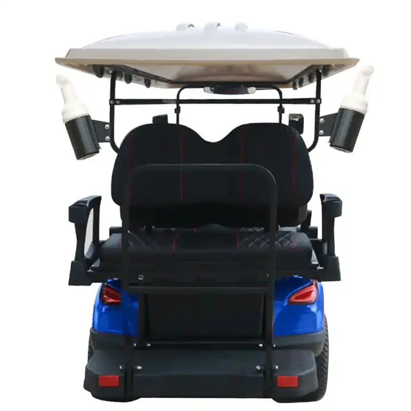 Reliable 4 Passenger Mini Luxury Electric Personal Golf Cart 4 Wheel Disc Brake Off-Road Vehicle Suitable for Various Terrains