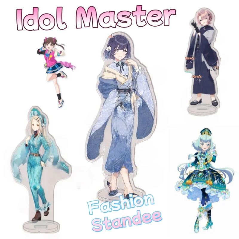 Idol Master 2D Acrylic Stand Cute and Stylish Cartoon Personalized Desktop Decoration for Boys and Girls, Gift for Friends