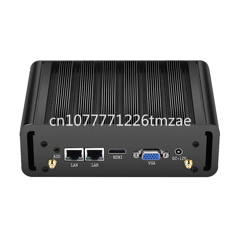 Fanless Industrial Computer I7-5500U Dual Network Double Serial Port Fully Enclosed Dustproof Mini Industrial Control Machine