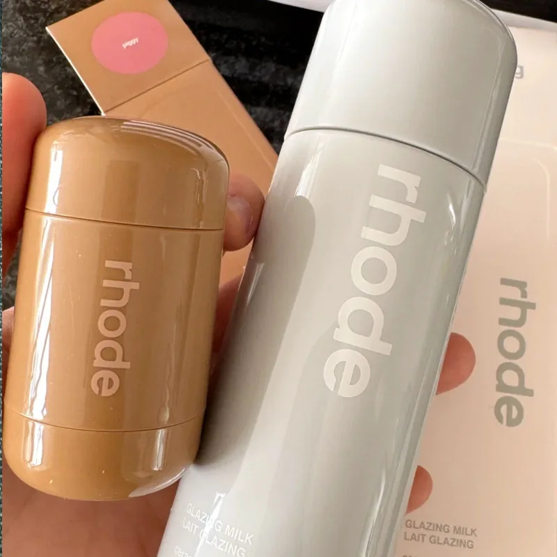 جديد ليمونتي أحمر الشفاه أصبع أحمر الخدود عصا يشكلون مرآة تخزين حقيبة الرطوبة العناية بالبشرة الزجاج الحليب كريم وجه الأناناس تحديث