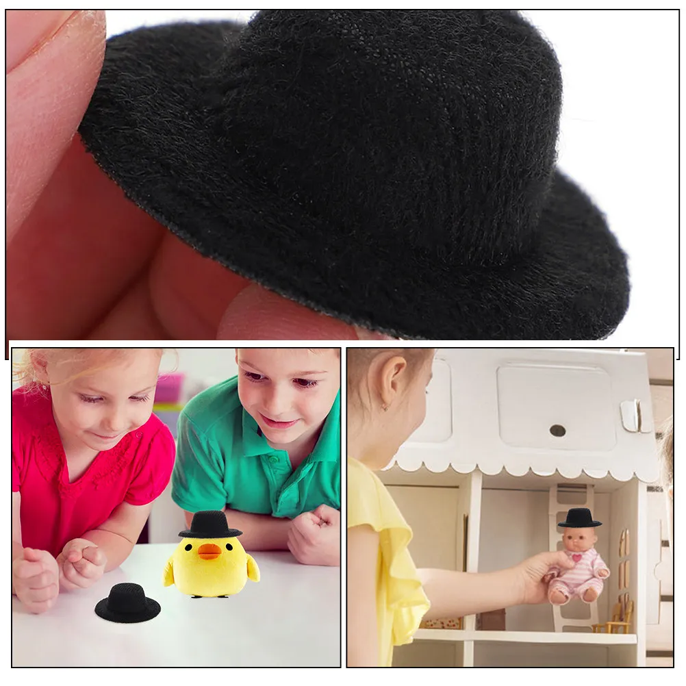 Mini sombreros decorativos pequeños de 5 uds., materiales ligeros para decoración de fiestas artesanales, mini sombrero ruso Banya
