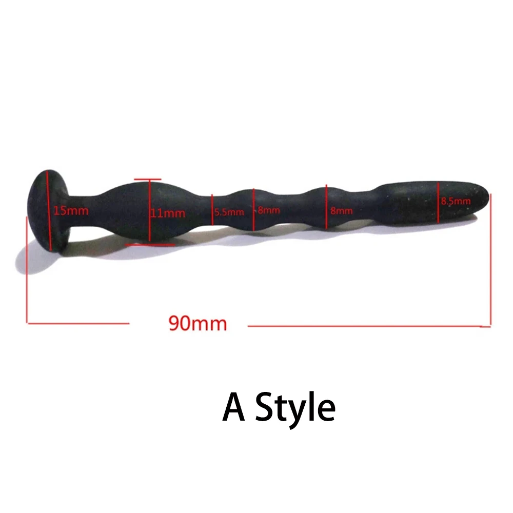 Horse Eye Stimulation Massager Sex Toys for Men Gay Penis Plug  Insert Urethra Catheter Dilator Silicone Adult Tools 10 Styles